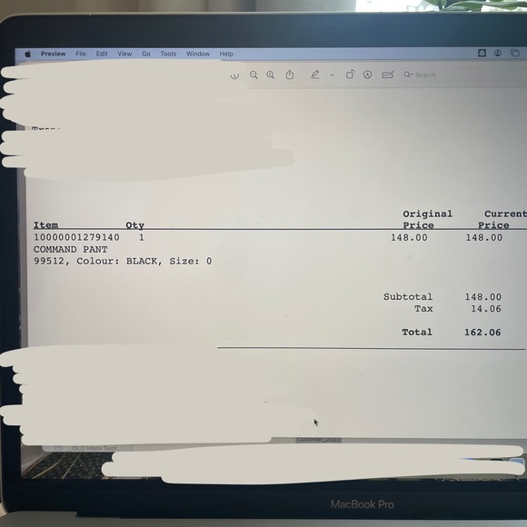 Aritzia Babaton leather Command pant - Picture 6 of 6